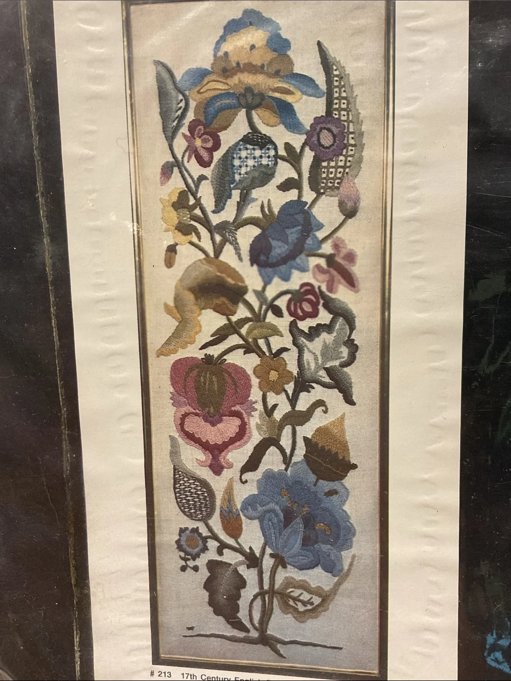Creations 17th Century Jacobean English Panel Crewel Kit
